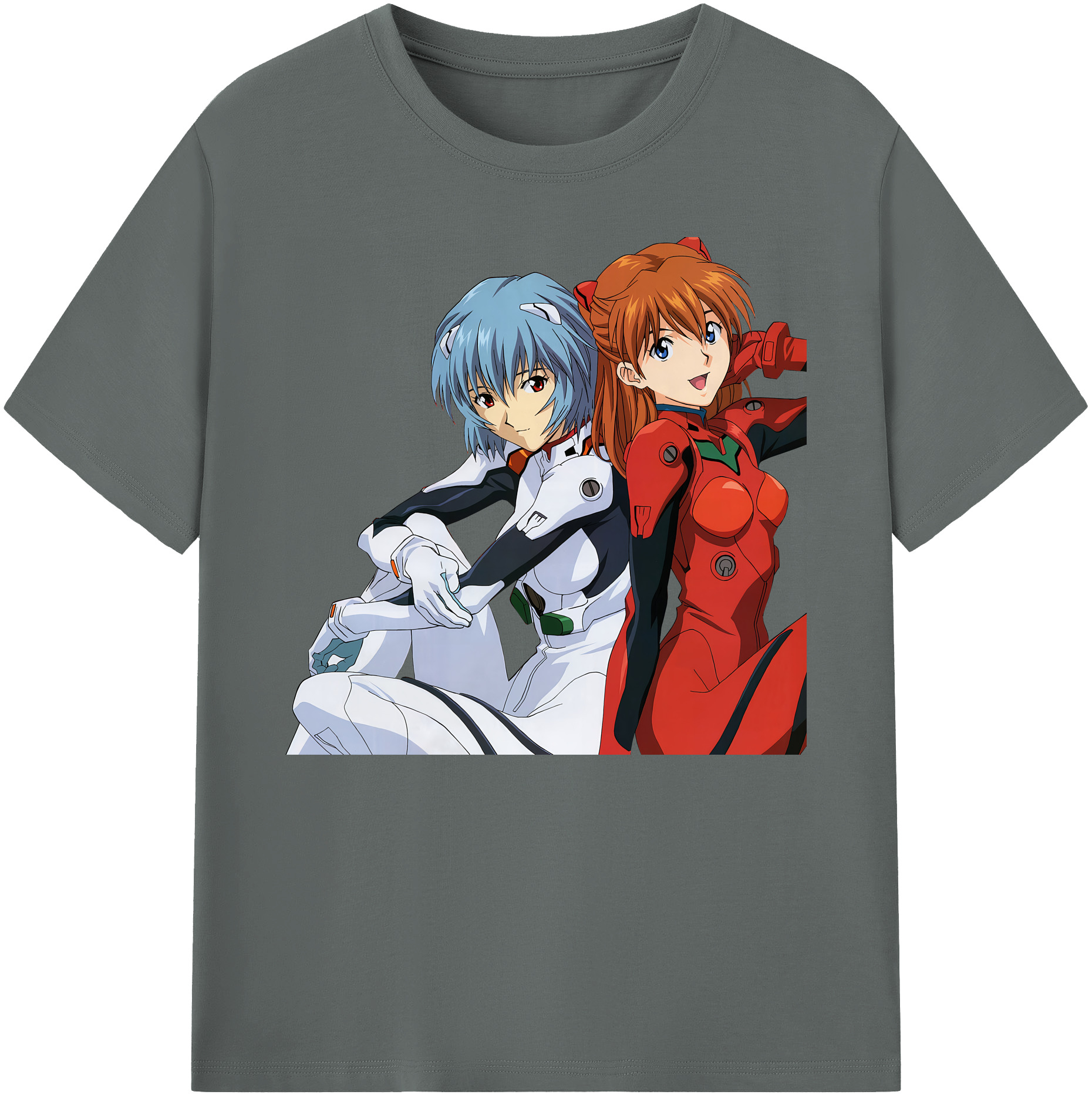 （画像用） EVA 新世紀エヴァンゲリオン 綿100％ メンズ半袖Tシャツ｜肌触りやわらか＆通気性